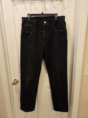 Calvin Klein Men's Jeans Black 34x30 100%Cotton